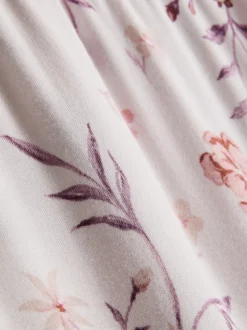Schlafanzughose mit hohem Modalanteil und Blumenmuster