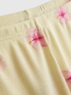 Schlafanzugshorts aus geripptem Jersey