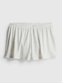 Schlafanzugshorts mit Pointelle-Muster