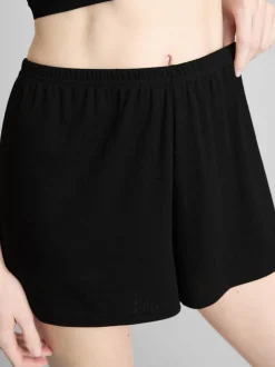 Schlafanzugshorts mit Pointelle-Muster