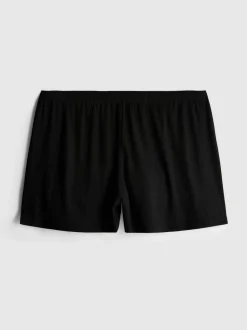 Schlafanzugshorts mit Pointelle-Muster