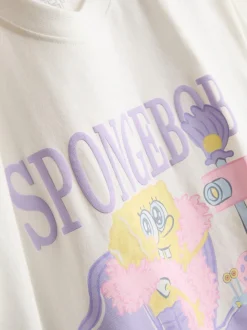 Schlafshirt mit „SpongeBob Schwammkopf OOTD“ Grafik
