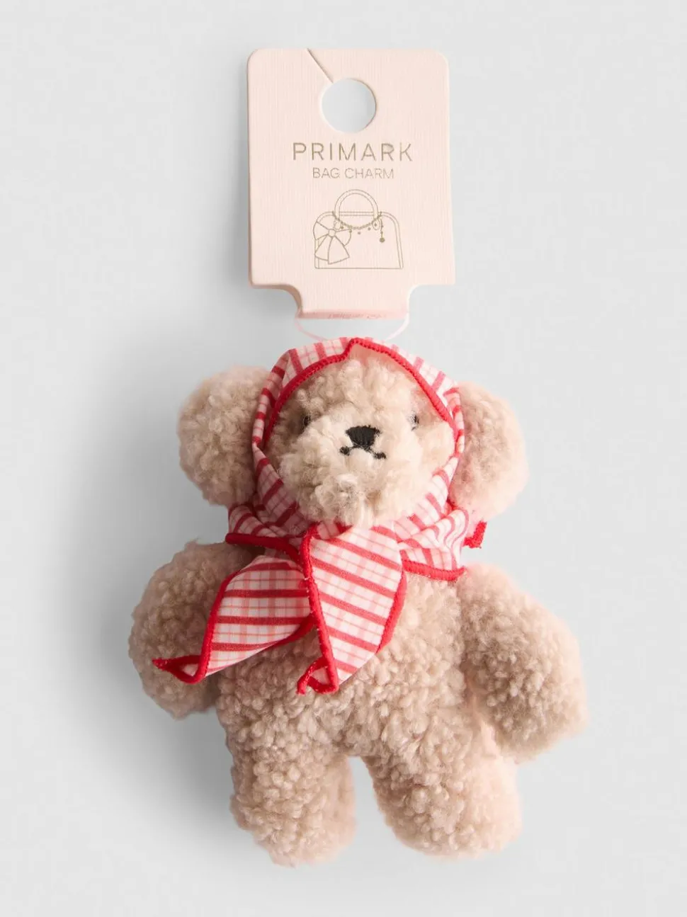 Schlüsselanhänger mit Plüsch-Teddybär