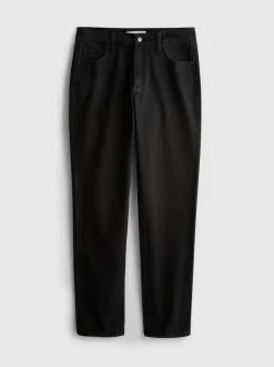Schmale Denim Jeans mit geradem Bein