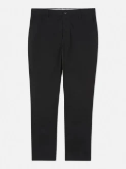 Schmale Stretch-Chinohose