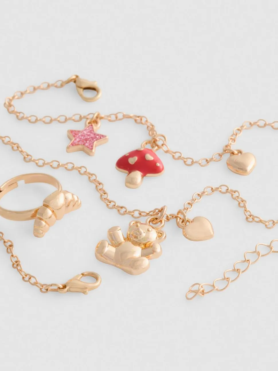 Schmuckset mit Anhängern, 3er-Pack