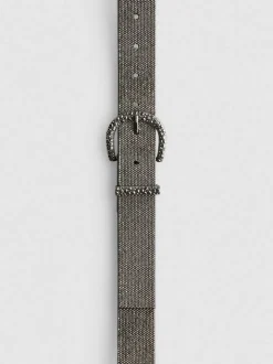 Schnallengürtel mit Strass