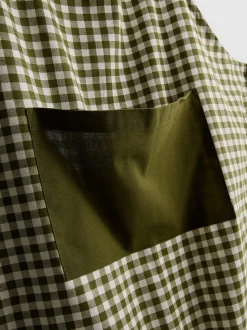Schürze mit Vichykaros