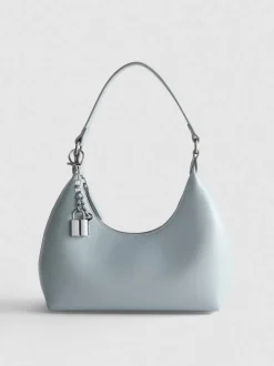 Schultertasche mit Schlossanhänger