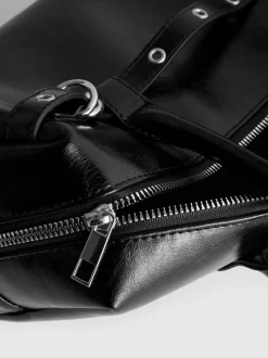 Schultertasche mit Ösen