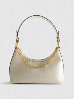 Schultertasche mit Zierkette