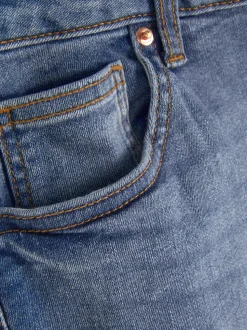 Skinny-Fit Jeans mit hohem Bund