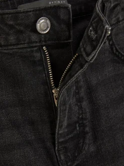 Skinny-Fit Jeans mit hohem Bund