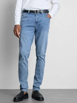 Skinny-Jeans mit mittelhohem Bund