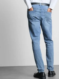 Skinny-Jeans mit mittelhohem Bund