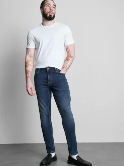 Skinny-Jeans mit mittelhohem Bund
