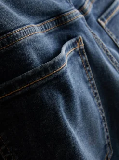 Skinny-Jeans mit mittelhohem Bund
