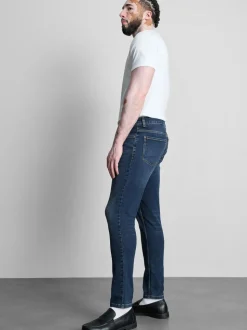 Skinny-Jeans mit mittelhohem Bund
