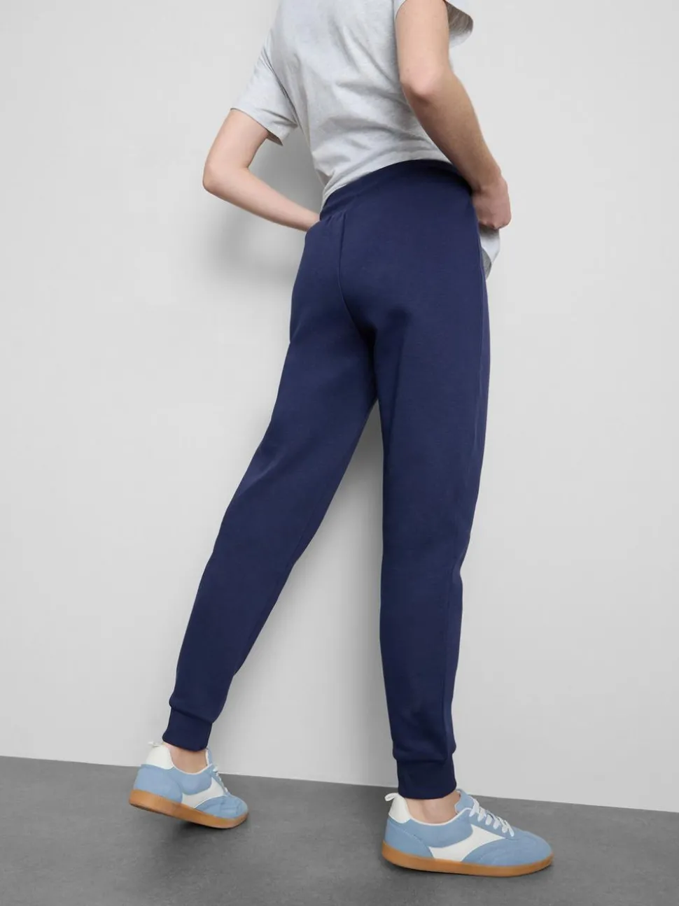 Skinny-Jogginghose aus Baumwollmischung