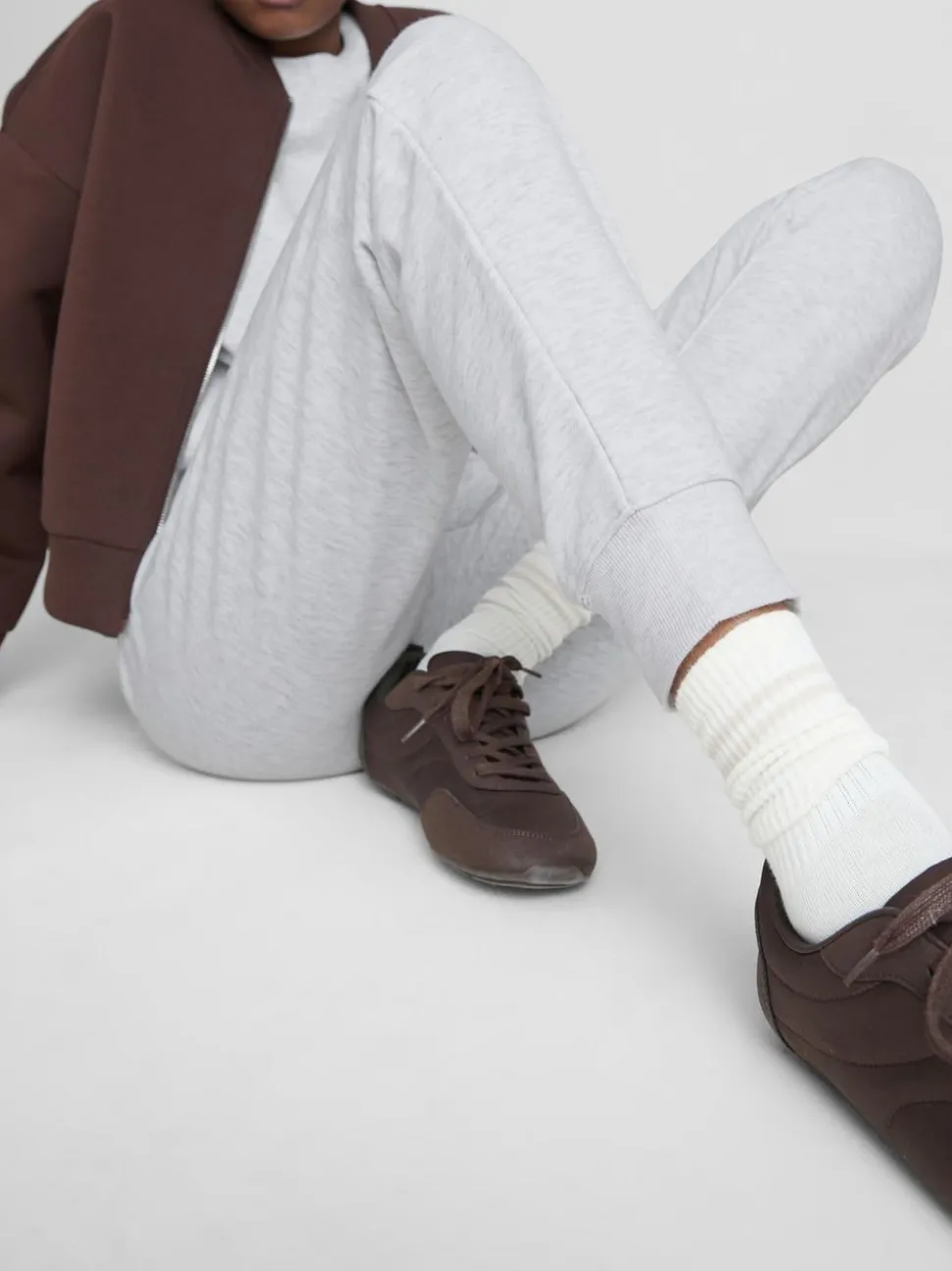Skinny-Jogginghose aus Baumwollmischung