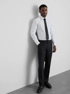 Slim-Fit-Hemd mit Knopfleiste und Stretchanteil