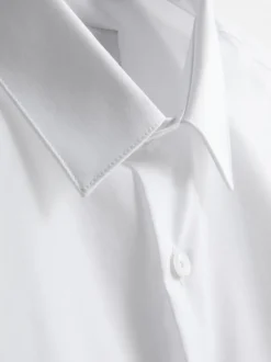 Slim-Fit-Hemd mit Knopfleiste und Stretchanteil