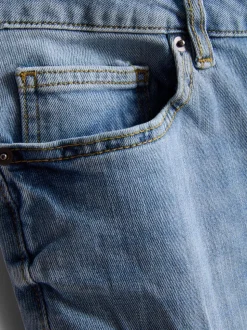 Slim-Fit-Jeans mit mittlerer Leibhöhe