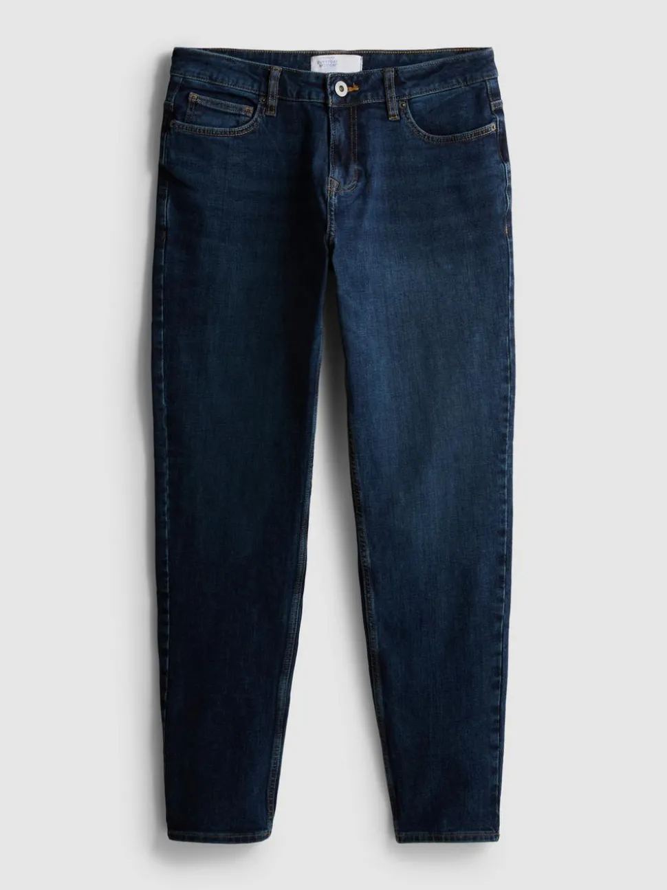 Slim-Fit-Jeans mit mittlerer Leibhöhe