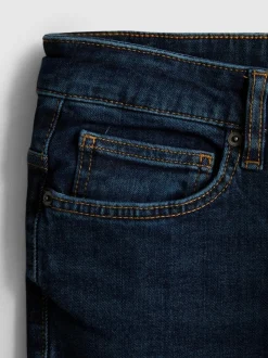 Slim-Fit-Jeans mit mittlerer Leibhöhe