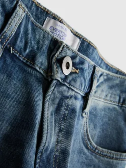 Slim-Fit-Jeans mit mittlerer Leibhöhe