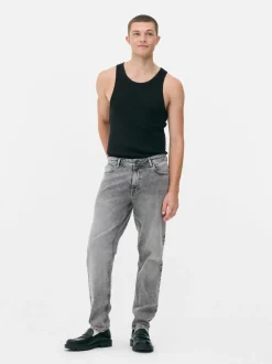 Slim-Fit-Jeans mit mittlerer Leibhöhe