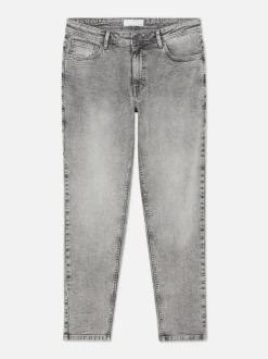 Slim-Fit-Jeans mit mittlerer Leibhöhe