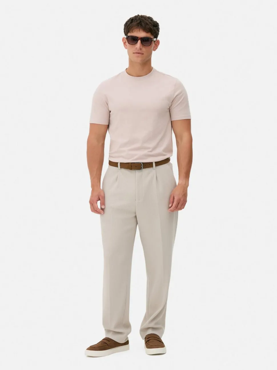 Slim-Fit-T-Shirt mit Stretchanteil