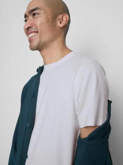 Slim-Fit-T-Shirt mit Stretchanteil