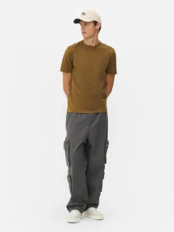 Slim-Fit-T-Shirt mit Stretchanteil