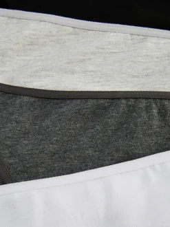 Slips mit hohem Beinausschnitt, 4er-Pack