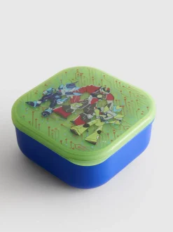 Snack-Dosen mit Deckel, 3er-Pack