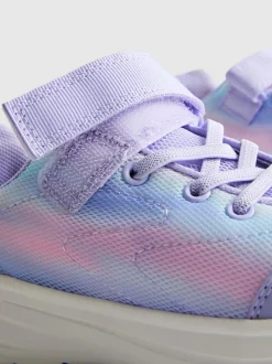 Sneaker mit dicker Sohle im Ombré-Look