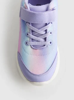 Sneaker mit dicker Sohle im Ombré-Look