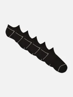 Sneakersocken aus Frottee, 5er-Pack