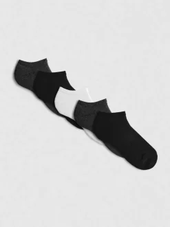 Sneakersocken aus Frottee, 5er-Pack