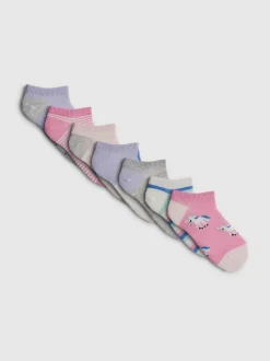 Sneakersocken mit Einhorn-Design, 7er-Pack