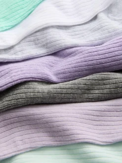 Sneakersocken mit hohem Baumwollanteil, 7er-Pack