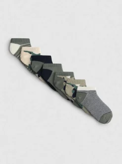 Sneakersocken mit Tarnmuster, 7er-Pack
