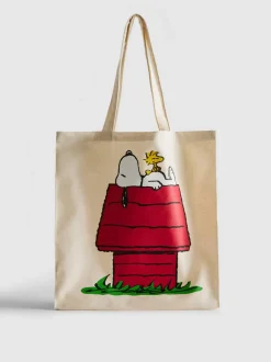 „Snoopy“ Tragetasche mit Grafik