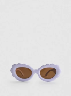 Sonnenbrille mit blumenförmiger Fassung