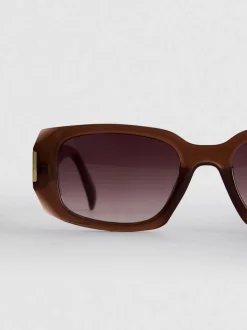 Sonnenbrille mit rechteckigen Gläsern