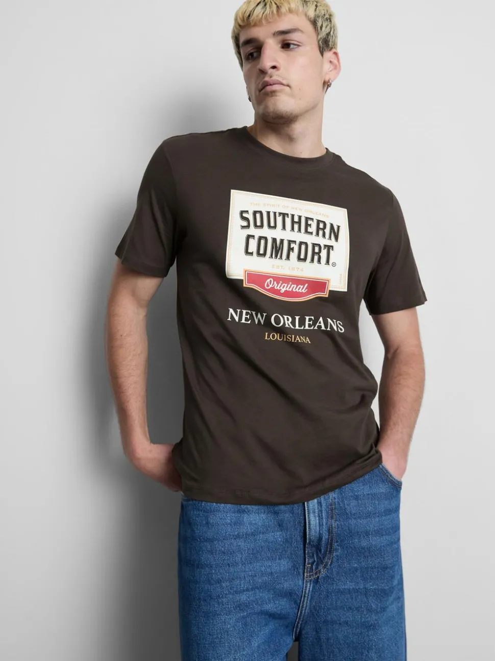 „Southern Comfort“ T-Shirt mit Grafik