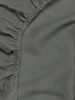Spannbettlaken aus Baumwollsatin, Einzelbett