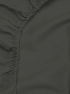 Spannbettlaken aus Baumwollsatin, Einzelbett